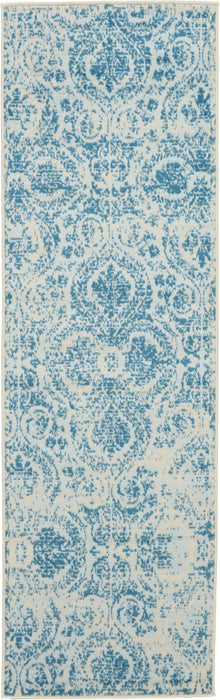 Nourison Jubilant JUB05 Blue Area Rug