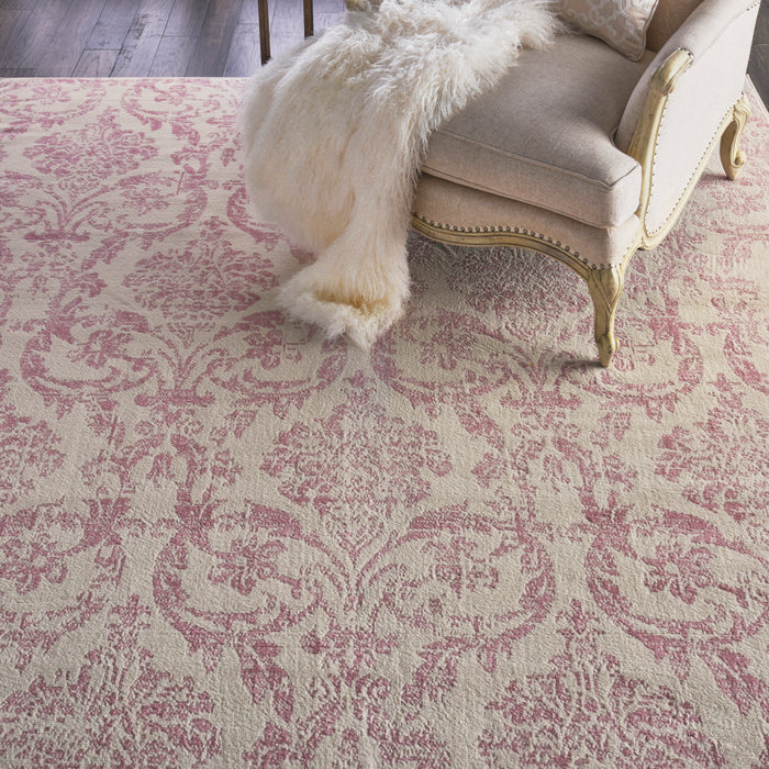 Nourison Jubilant JUB09 Ivory/Pink Area Rug