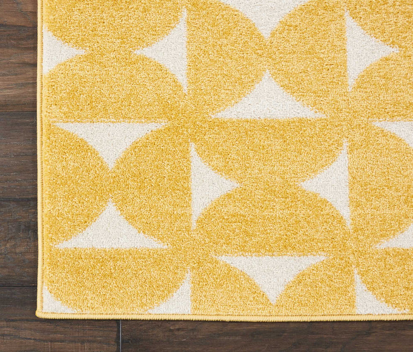 Nourison Harper DS301 Yellow Area Rug