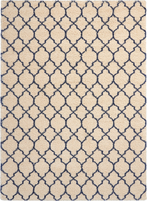 Nourison Amore AMOR2 Ivory/Blue Area Rug