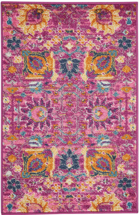 Nourison Passion PSN01 Fuchsia Area Rug