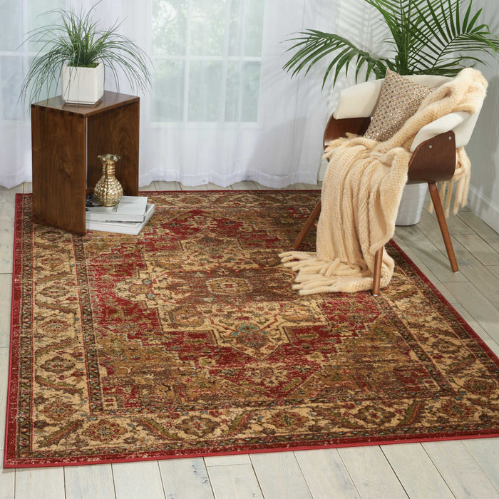 Nourison Delano DEL05 Brick Area Rug