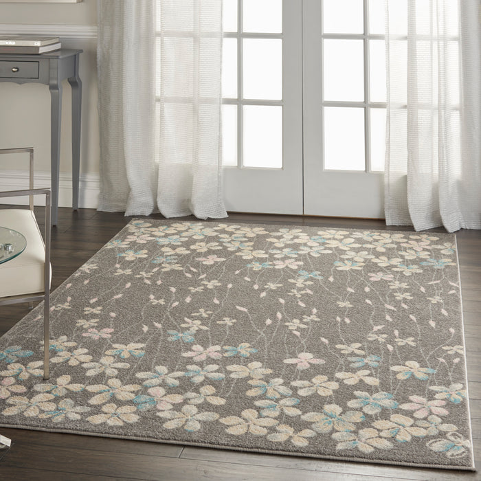 Nourison Tranquil TRA04 Grey/Beige Area Rug