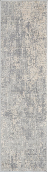 Nourison Rustic Textures RUS01 Ivory/Silver Area Rug