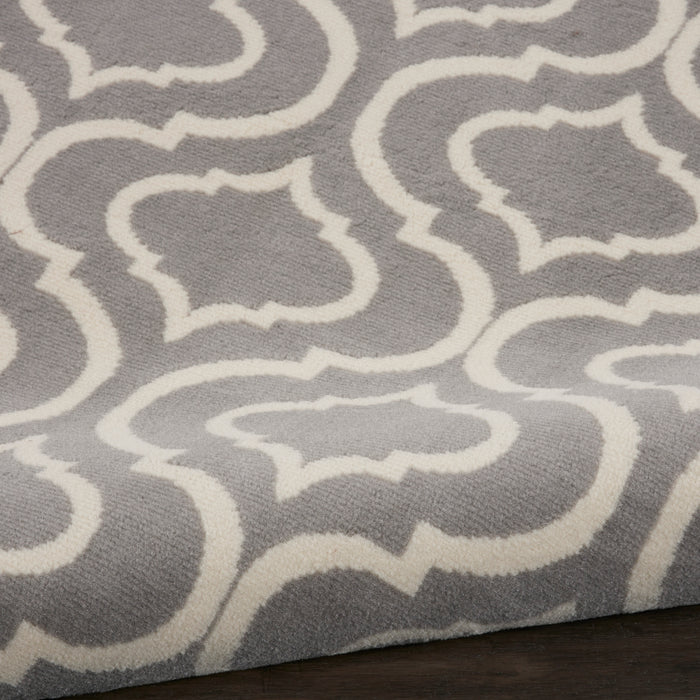 Nourison Jubilant JUB19 Grey Area Rug