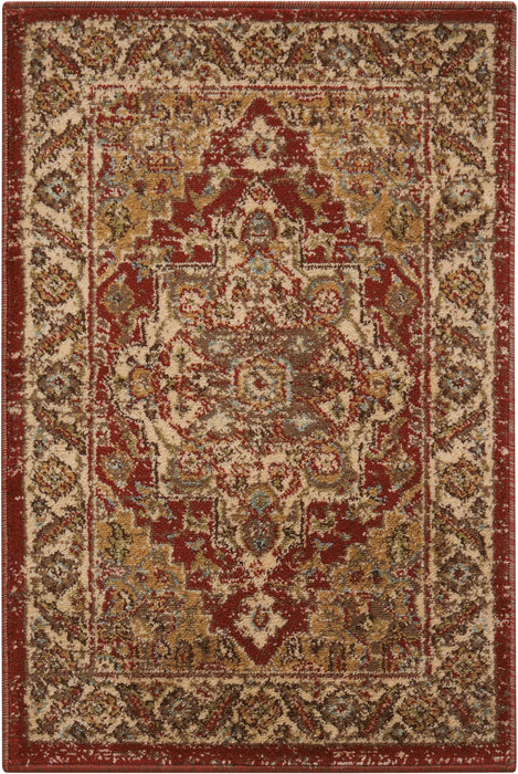 Nourison Delano DEL05 Brick Area Rug