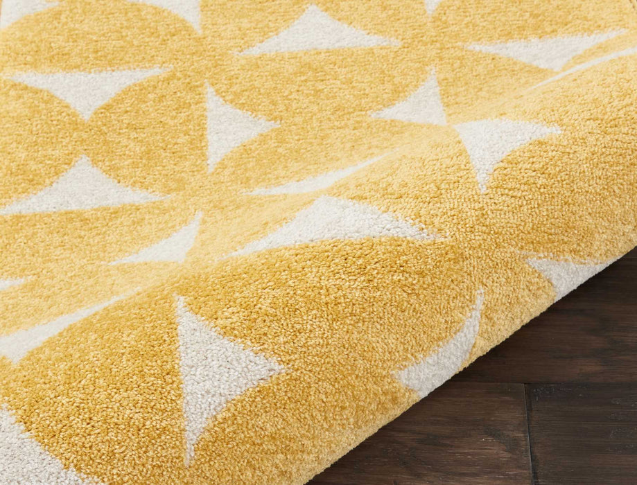 Nourison Harper DS301 Yellow Area Rug