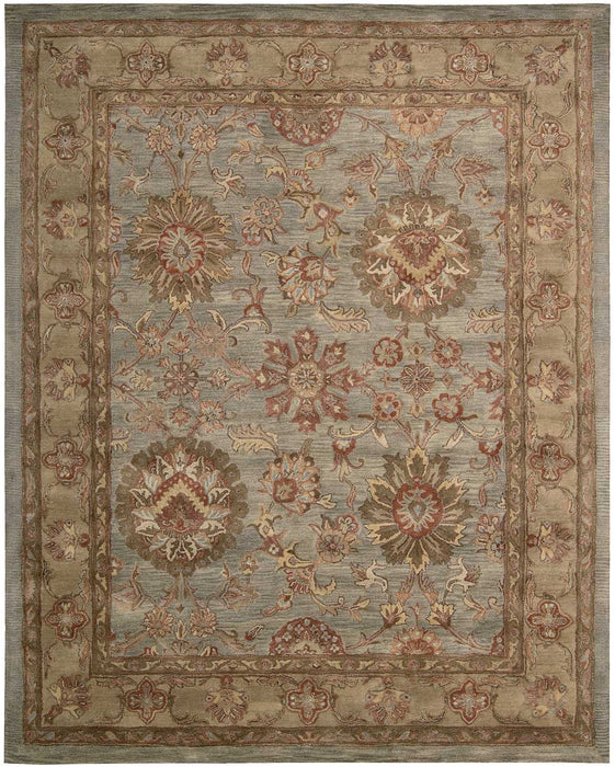 Nourison Jaipur JA19 Aqua Area Rug