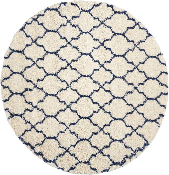 Nourison Amore AMOR2 Ivory/Blue Area Rug