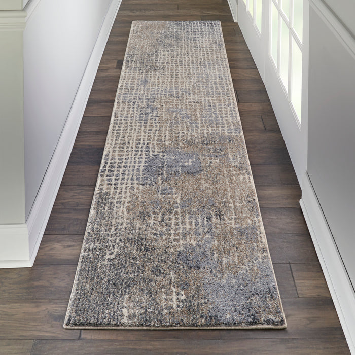 Nourison Moroccan Celebration KI383 Ivory/Grey Area Rug