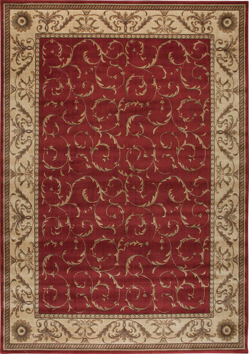 Nourison Somerset ST02 Red Area Rug