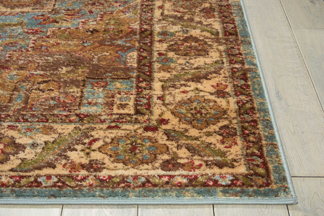 Nourison Delano DEL05 Blue Area Rug