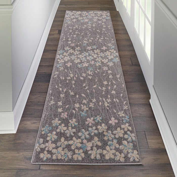 Nourison Tranquil TRA04 Grey/Beige Area Rug