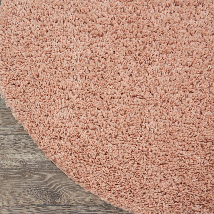 Nourison Malibu Shag MSG01 Blush Area Rug