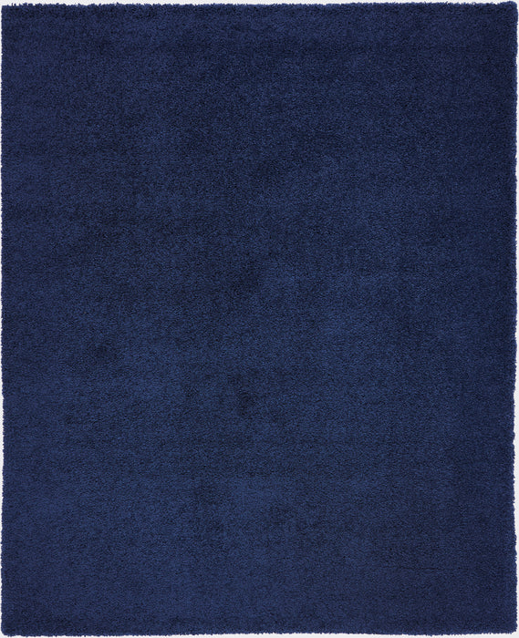 Nourison Malibu Shag MSG01 Navy Area Rug