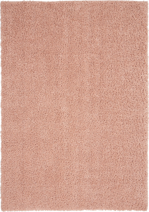 Nourison Malibu Shag MSG01 Blush Area Rug