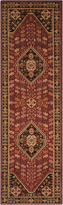 Nourison Paramount PAR21 Red Area Rug