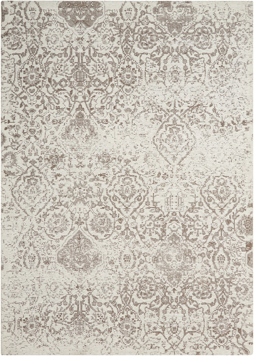 Nourison Damask DAS06 Ivory Area Rug