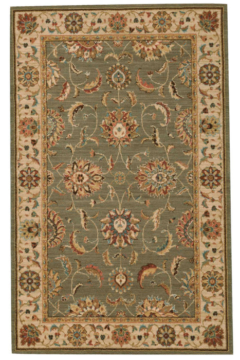 Nourison Living Treasures LI04 Green Area Rug