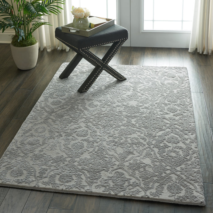 Nourison Opaline OPA15 Taupe Area Rug