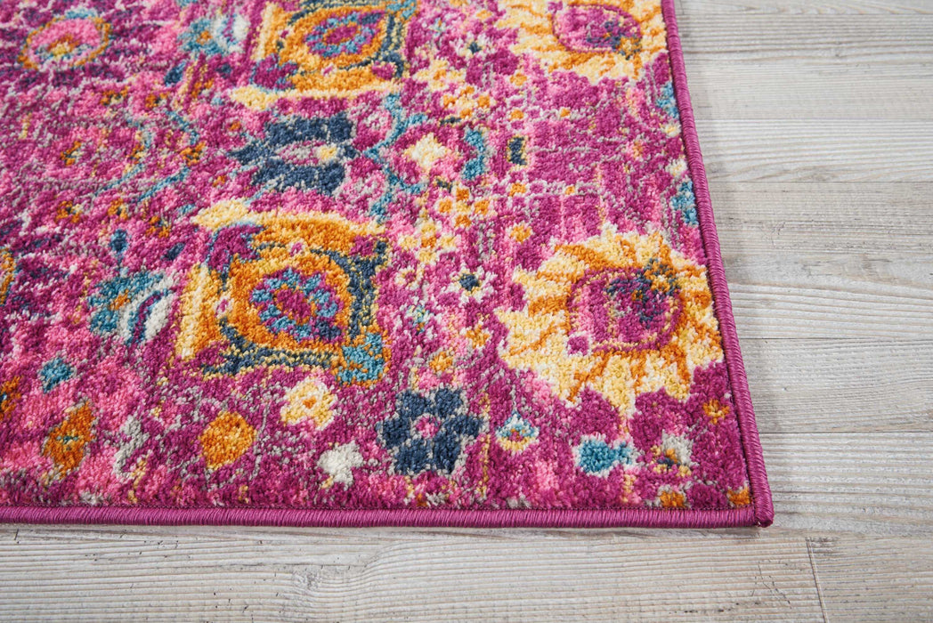 Nourison Passion PSN01 Fuchsia Area Rug