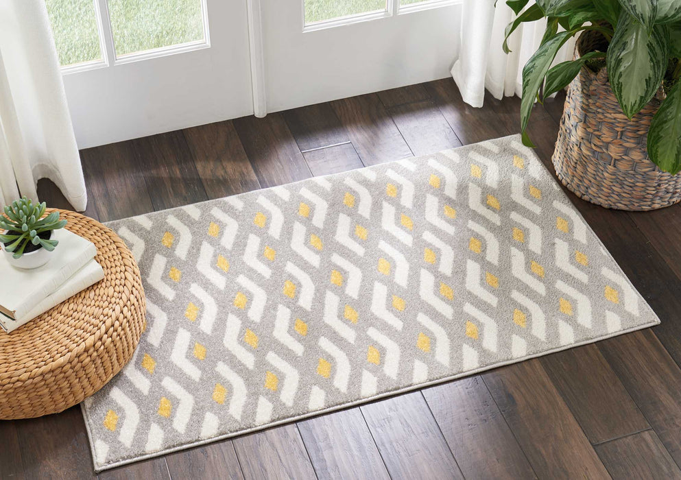 Nourison Harper DS300 Grey Area Rug