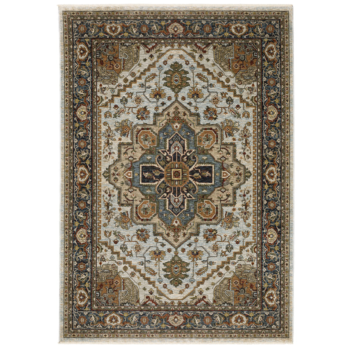 Aberdeen 1144W Beige/Sky Blue 7'10" x 10'10" Rug