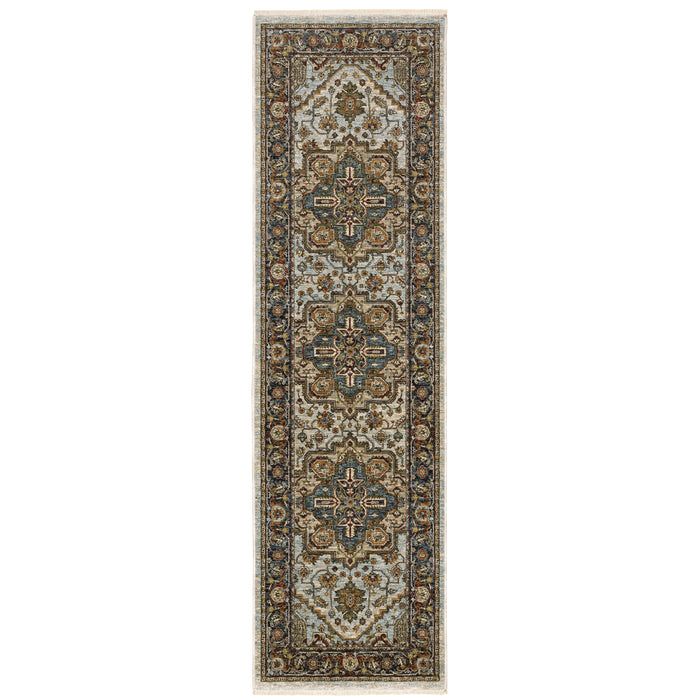 Aberdeen 1144W Beige/Sky Blue 7'10" x 10'10" Rug