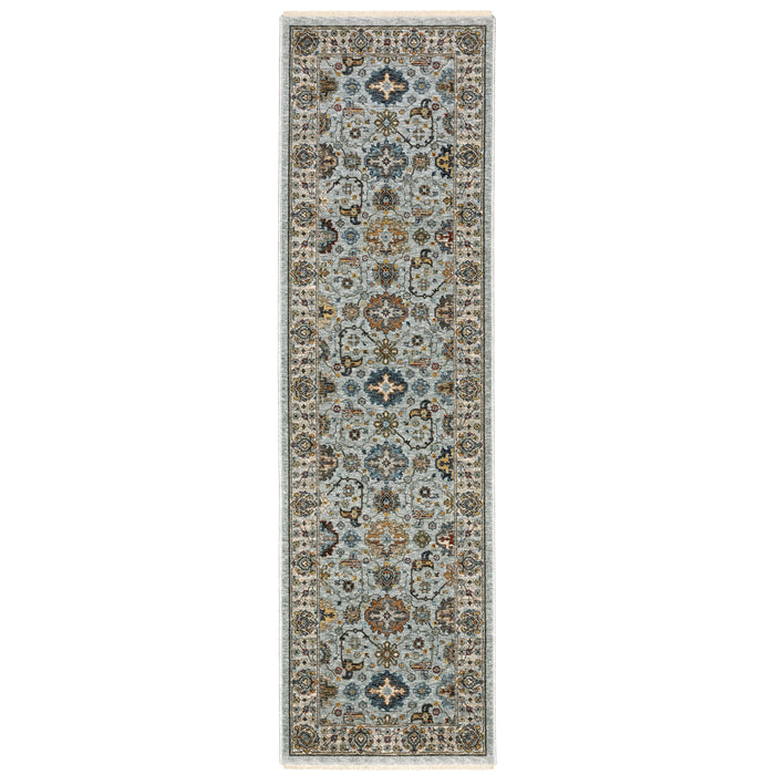 Aberdeen 561W1 Blue/Beige 2' x 3' Rug