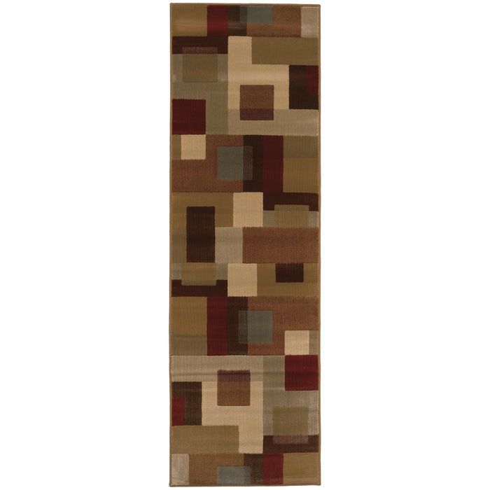 Amelia 2261Y Red/Tan 9'10" x 12'9" Rug