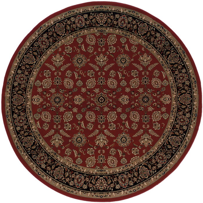 Ariana 271C3 Red/Black 4' x 5'9" Rug