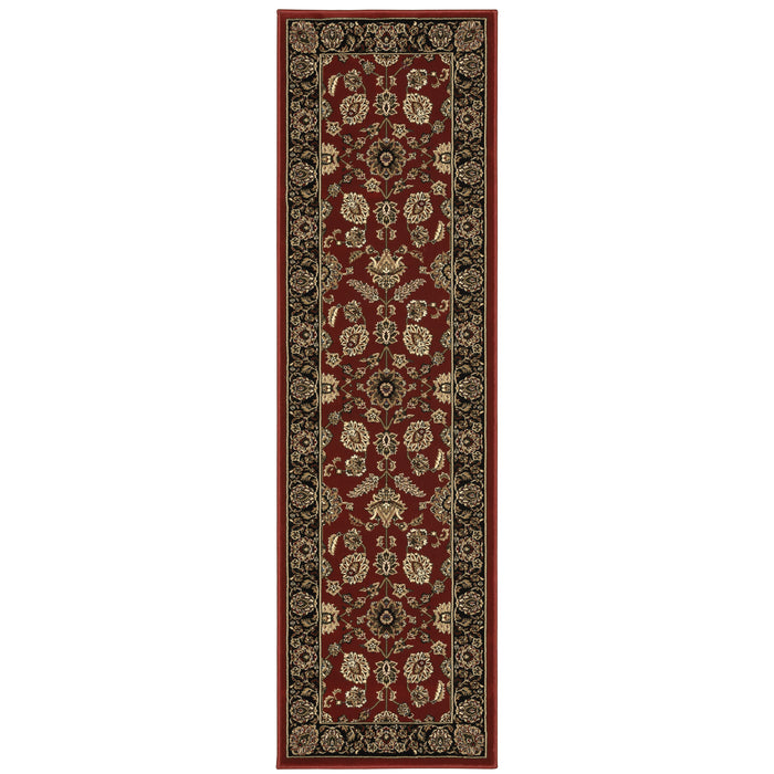 Ariana 271C3 Red/Black 4' x 5'9" Rug