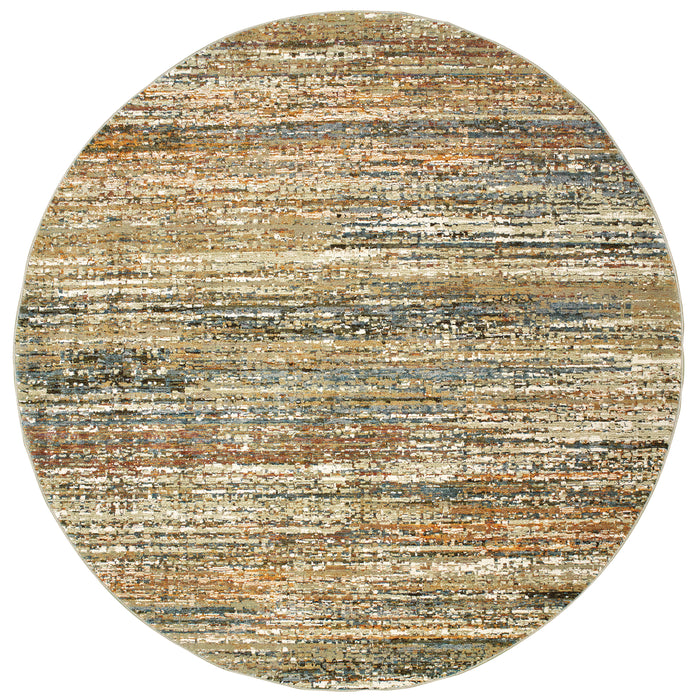 Atlas 8037J Gold/Green 1'10" x 3'2" Rug