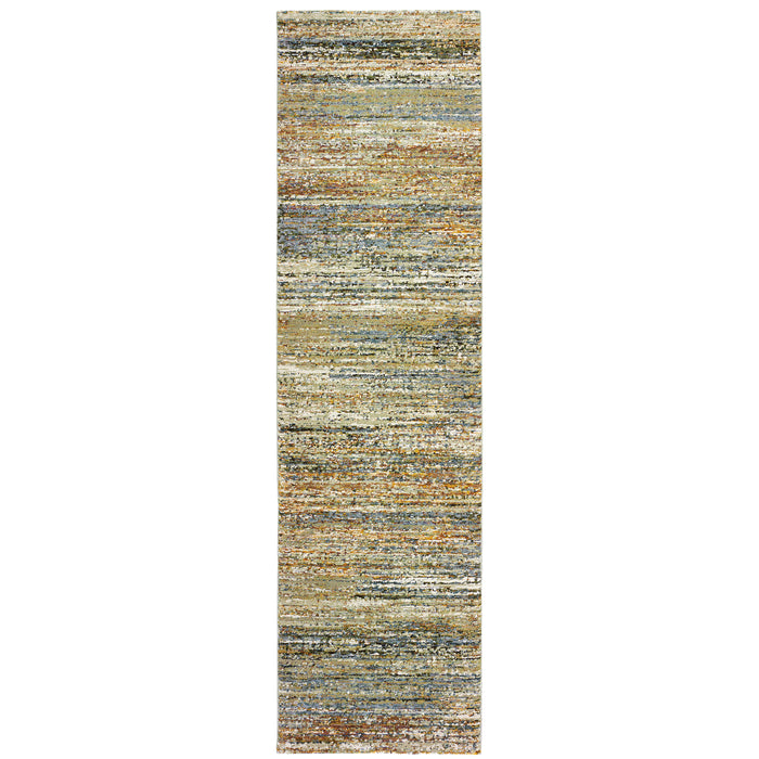 Atlas 8037J Gold/Green 1'10" x 3'2" Rug