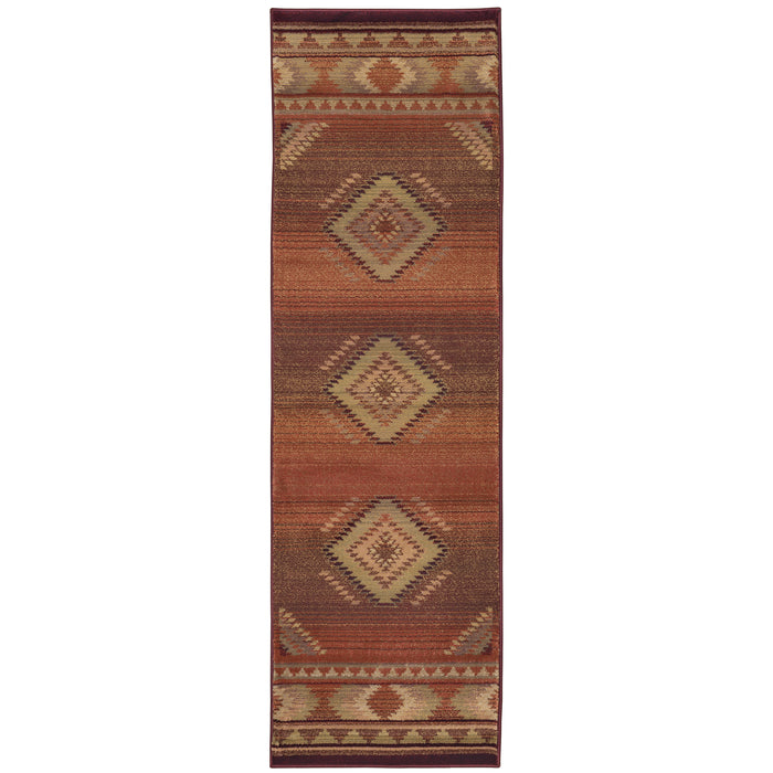 Generations 1506C Red/Beige 2' x 3' Rug