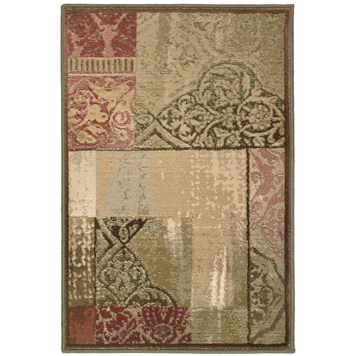 Generations 1527X Green/Beige 4' x 5'9" Rug