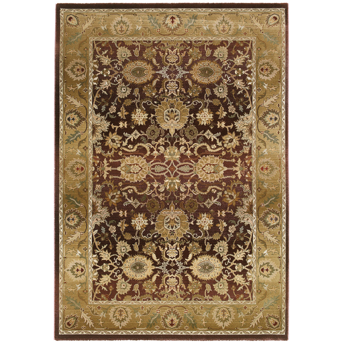 Generations 1732M Purple/Gold 4' x 5'9" Rug