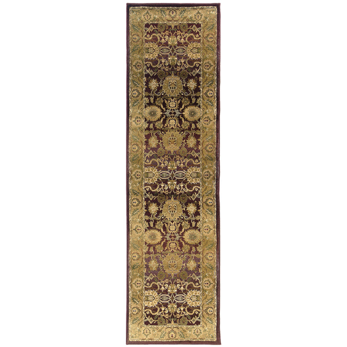 Generations 1732M Purple/Gold 4' x 5'9" Rug