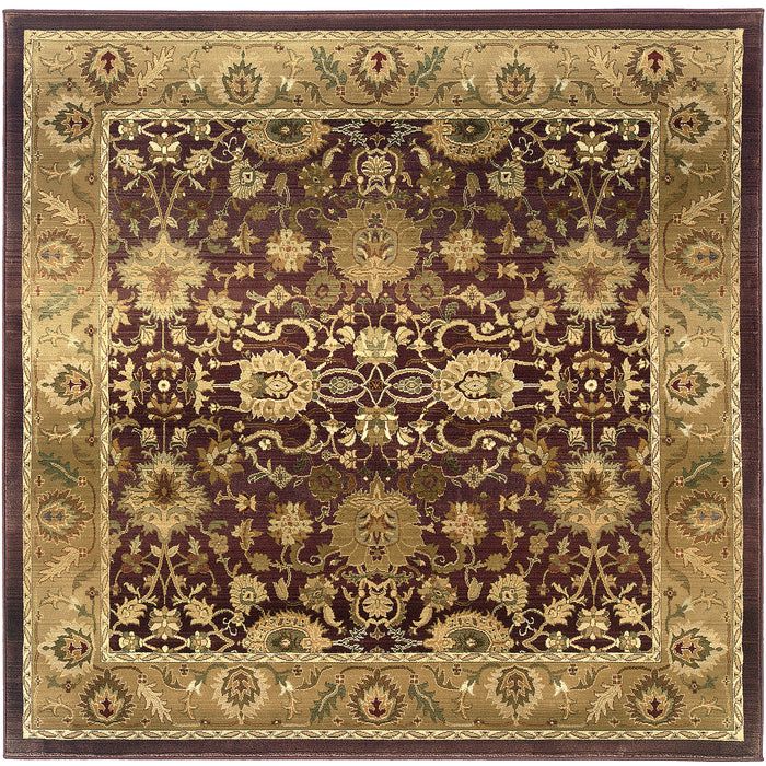 Generations 1732M Purple/Gold 4' x 5'9" Rug