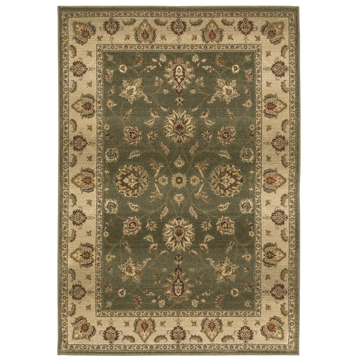 Genesis 034F1 Green/Beige 9'9" x 12'2" Rug