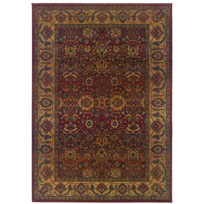 Kharma 332C4 Red/Gold 6'7" x 9'1" Rug