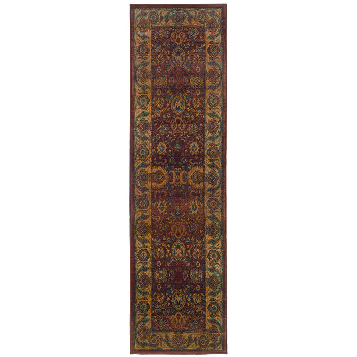 Kharma 332C4 Red/Gold 6'7" x 9'1" Rug