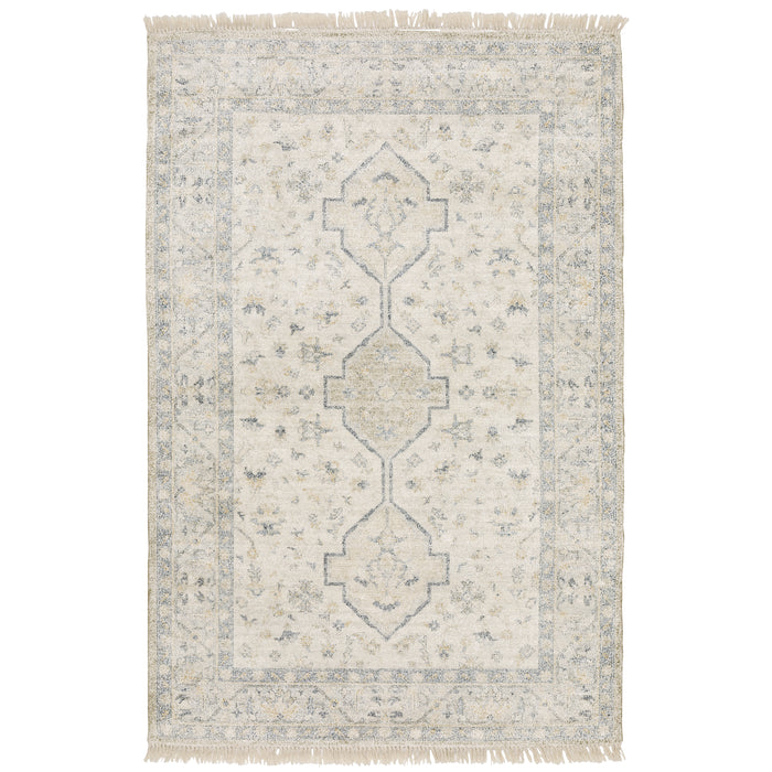 Malabar 45304 Beige/Charcoal 5' x 8' Rug