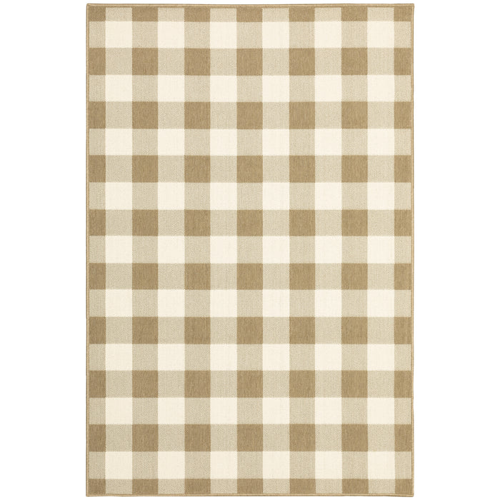 Marina 2598I Tan/Ivory 1'9" x 3'9" Rug