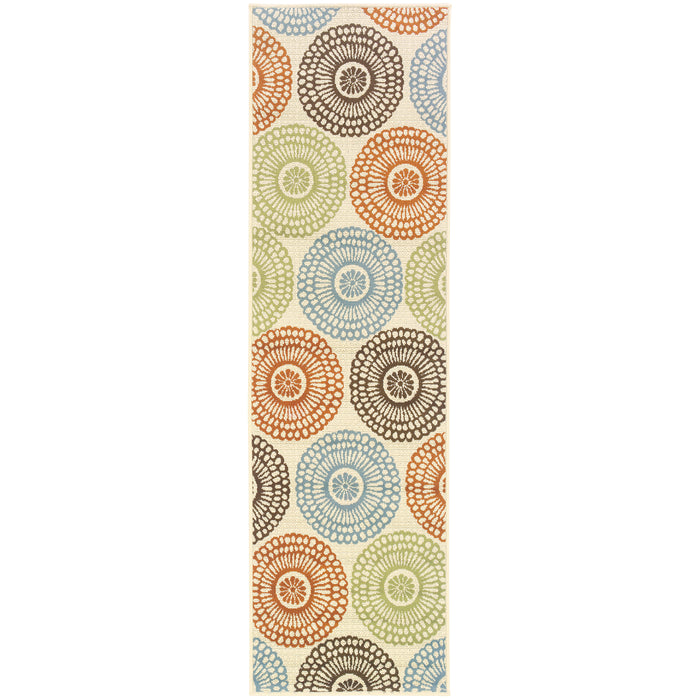 Montego 697J6 Beige/Blue 1'9" x 3'9" Rug