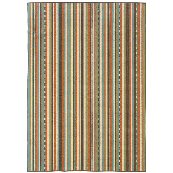 Montego 6996C Green/Blue 1'9" x 3'9" Rug