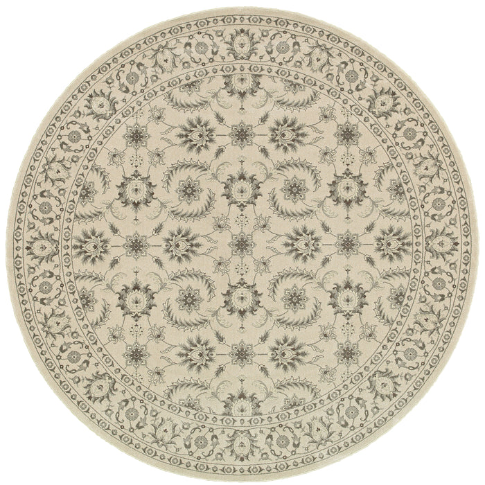 Richmond 114J3 Ivory/Grey 1'10" x 3' Rug