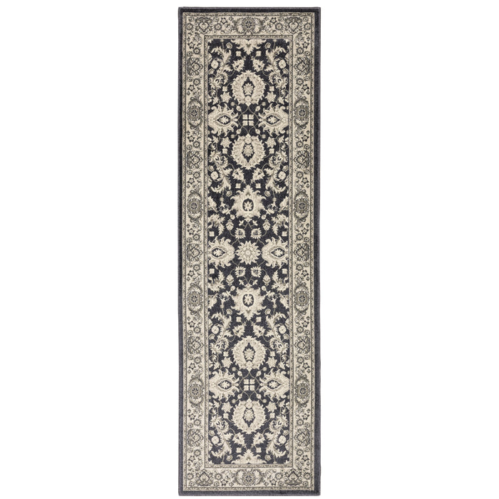 Richmond 117H3 Charcoal/Ivory 3'10" x 5'5" Rug