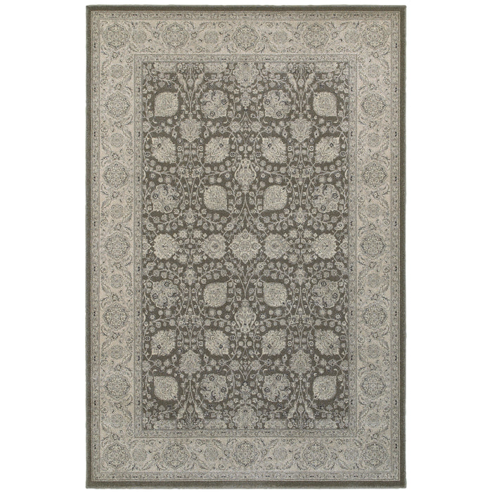 Richmond 1330U Brown/Ivory 1'10" x 3' Rug