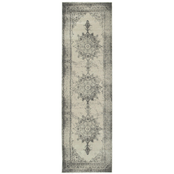 Richmond 1333Y Ivory/Grey 3'10" x 5'5" Rug